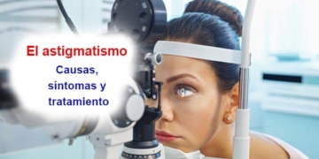 ¿Qué es el astigmatismo? Causas, síntomas y tratamiento