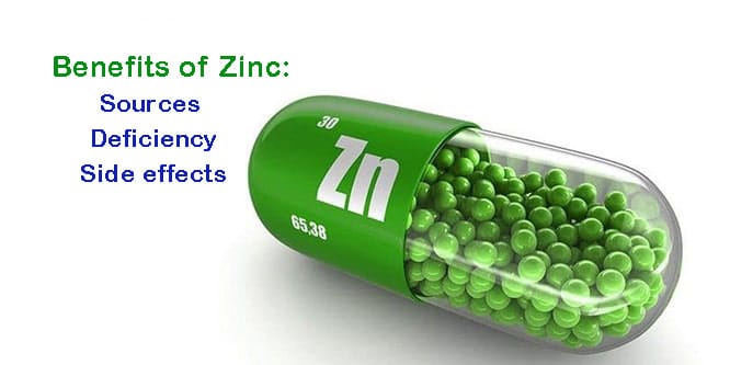 You are currently viewing Benefits of Zinc: Sources, deficiency and side effects